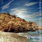 Tiny Pebble beach