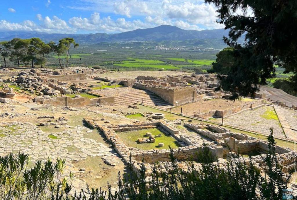 Der Palast von Phaistos