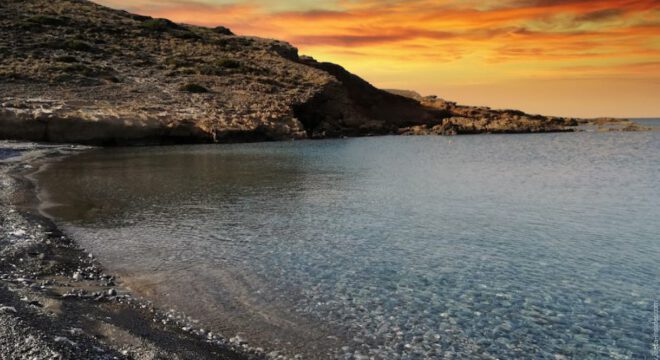 Black Kavos Beach