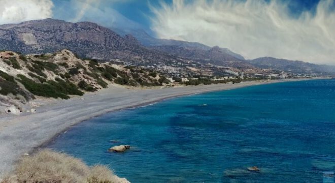 Koutsounari long beach